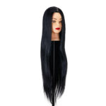 Gabbiano Wz2 Friseur-Übungskopf, Kunsthaar, Farbe 1#, Länge 24" - Bild 3