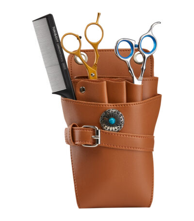 Gürtelholster Für Haarscheren T14 Braun