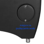 Hair system Hsb46 Hairdressing wash unit black 3