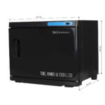 Handtuchwärmer Mit Uv-C-23-Liter-Sterilisator (Schwarz) 3