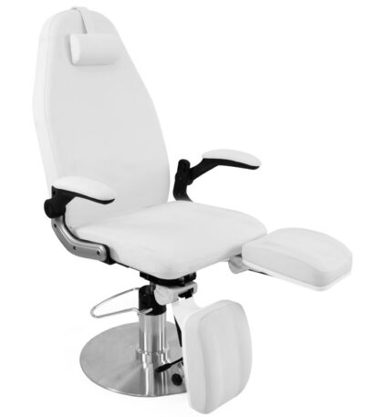 Hydraulic podiatry chair Azzurro 713A White