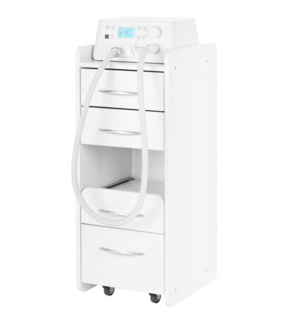 Kit: Saeyang Marathon Cyclone-Vac Fußnagelbohrmaschine Mit Absorber + Mini 969 Aufbewahrungseinheit