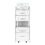 Kit: Saeyang Marathon Cyclone-Vac Fußnagelbohrmaschine Mit Absorber + Mini 969 Aufbewahrungseinheit 3