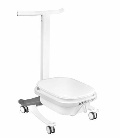 Komfortables Pediküre-Tablett Auf Rollen Mit Hebefunktion