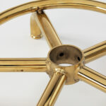 Kosmetikhocker 6001-G Gold – Rosa Zweite Kategorie 6