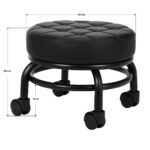 Cosmetic stool for pedicure H13 Black 3