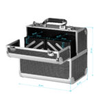 Kosmetikkoffer 44 Schwarz 8