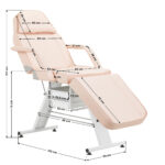 Kosmetikstuhl Basic 202 Mit Tabletts, Rosa - Image 20