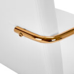Kosmetikstuhl Qs-Of211G Gold Hellgrau 7