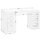 Kosmetiktisch 314 Weiß 10