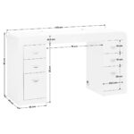 Cosmetic table 314 White 4