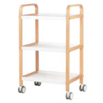 Kosmetiktisch Hs09 Holz - Weiß