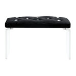 Momo Diamond Maniküreständer, Velours Schwarz – Bild 2