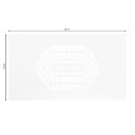 Momo Professional J-02 Einbau-Kassetten-Staubabsorber Weiß 8