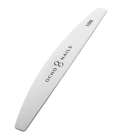 Ocho Nails Ersatzpapiere Für Halbmond-Metallfeile. 100 Stück (10 Lb).