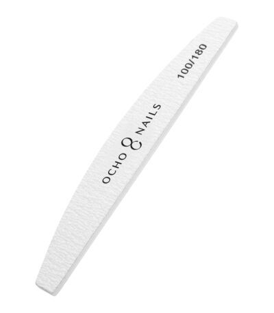 Ocho Nails Halbmondfeile 100/180 10 Stück.