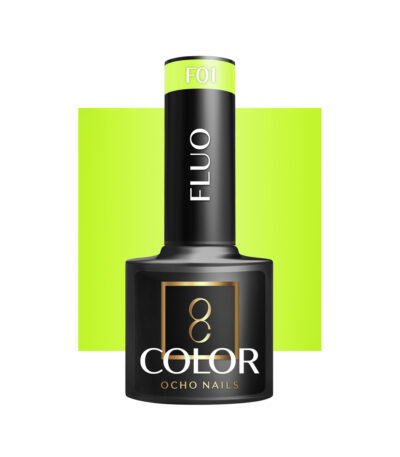 Ocho Nails Hybrid-Nagellack Fluo F01 -5 G