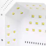 Ocho Nails Led Uv-Lampe X22 72W Kabellos Weiß Mit Verspiegelter Unterseite 6