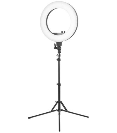 Ringlicht 18" 48W Led Schwarz + Stativ