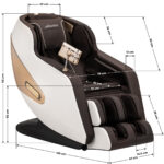 Sakura Comfort Plus 806 Massagesessel Braun 17