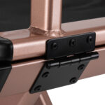 Schminkstuhl Aluminium Roségold 2