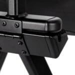 Schwarzer Aluminium-Schminkstuhl 5