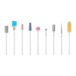 Set Mit Gemischten Nagelbohrern