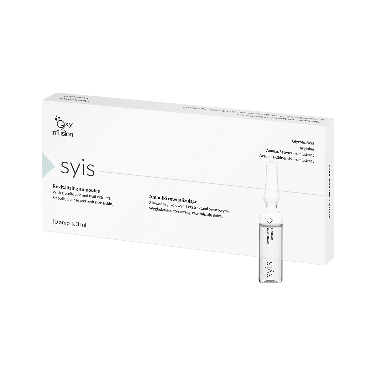 Syis Revitalisierende Ampullen 10 X 3 Ml Syis Revitalisierende Ampullen 10 X 3 Ml