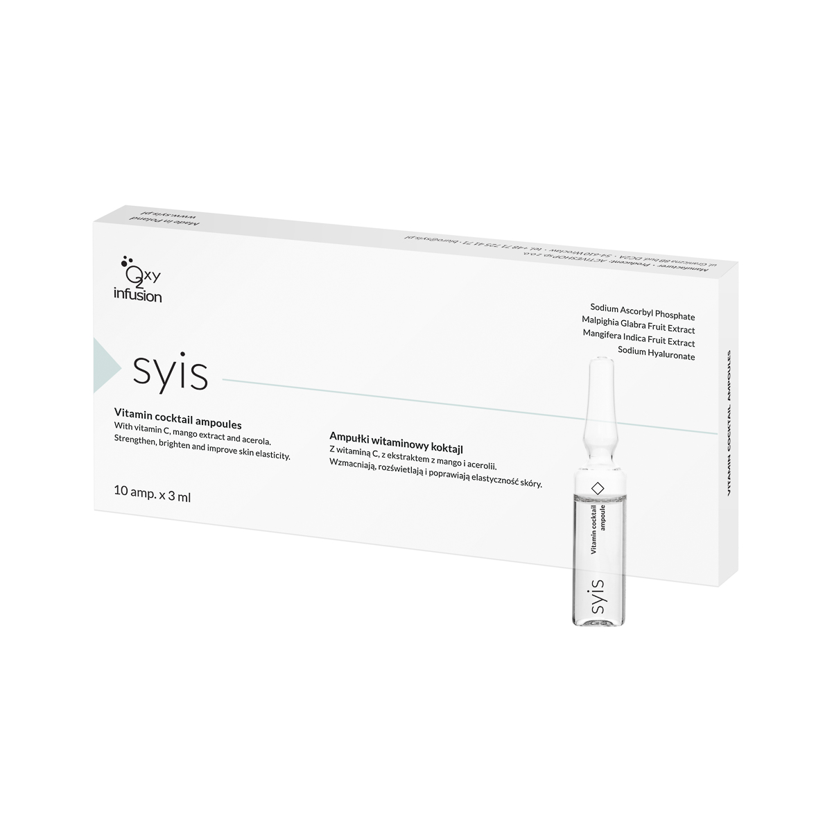 Syis Vitamin-Ampullen-Cocktail 10 X 3 Ml Syis Vitamin-Ampullen-Cocktail 10 X 3 Ml