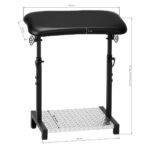 Tattoo-Armlehne Pro Ink 720 Schwarz 11