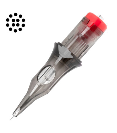 Tattoo-Kartusche El Cartel V2 0.30 14Rl Langer Taper 10 Stück.