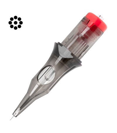 Tattoo-Kartusche El Cartel V2 0.35 9Rl Langer Taper 10 Stück.