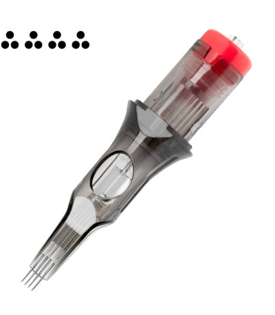 Tattoo-Kartusche El Cartel V2 - 4 Inrow 0.35 3Rl Long Taper 10 Stück.