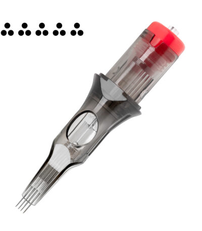 Tattoo-Kartusche El Cartel V2 - 5 Inrow 0.25 3Rl Long Taper 10 Stück.