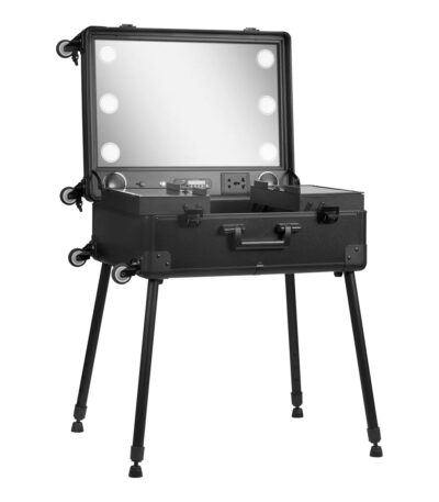 Tragbarer Boxständer Mit Schwarzen Lautsprechern