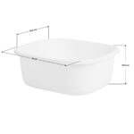 Weißes Pediküre-Tablett Auf Rollen 6