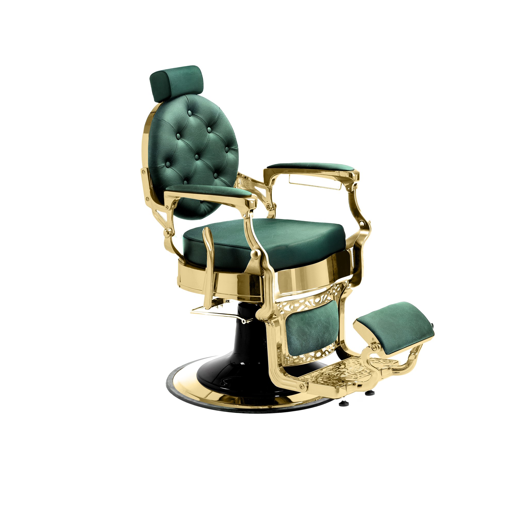 DD Hairdressing Barberstuhl hydraulisch grün MAE DD Hairdressing Barberstuhl hydraulisch grün MAE