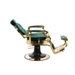 DD Hairdressing Barberstuhl hydraulisch grün MAE