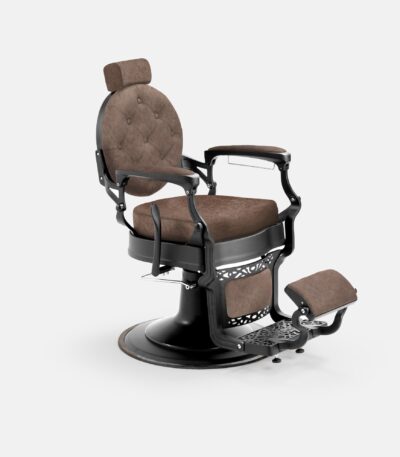 DD Hairdressing Barbierstuhl hydraulisch braun MAE
