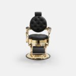 DD Hairdressing Barbierstuhl hydraulisch gold MACK