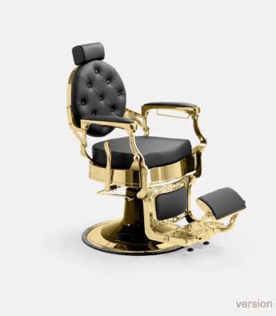 DD Hairdressing Barbierstuhl hydraulisch gold MAE