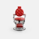DD Hairdressing Barbierstuhl hydraulisch klassisch rot MACK