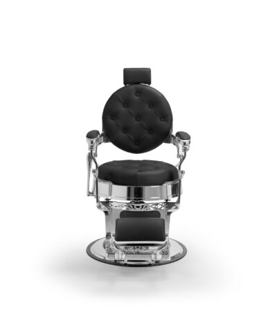 DD Hairdressing Barbierstuhl hydraulisch klassisch schwarz MACK