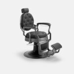 DD Hairdressing Barbierstuhl hydraulisch schwarz MACK