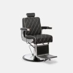 DD Hairdressing Barbierstuhl vintage ausziehbar schwarz GON