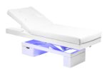DD Wellness elektrische Behandlungsliege Heizung LED weiß