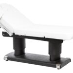 DD Wellness elektrische Behandlungsliege mit Heizung weiß QAUS