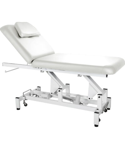 DD Wellness elektrische Massageliege zweiteilig weiß SEEM