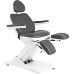 DD Wellness elektrischer Pedikürestuhl Trendelenburg weiß MINKA