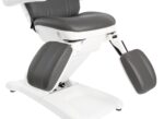 DD Wellness elektrischer Pedikürestuhl Trendelenburg weiß MINKA